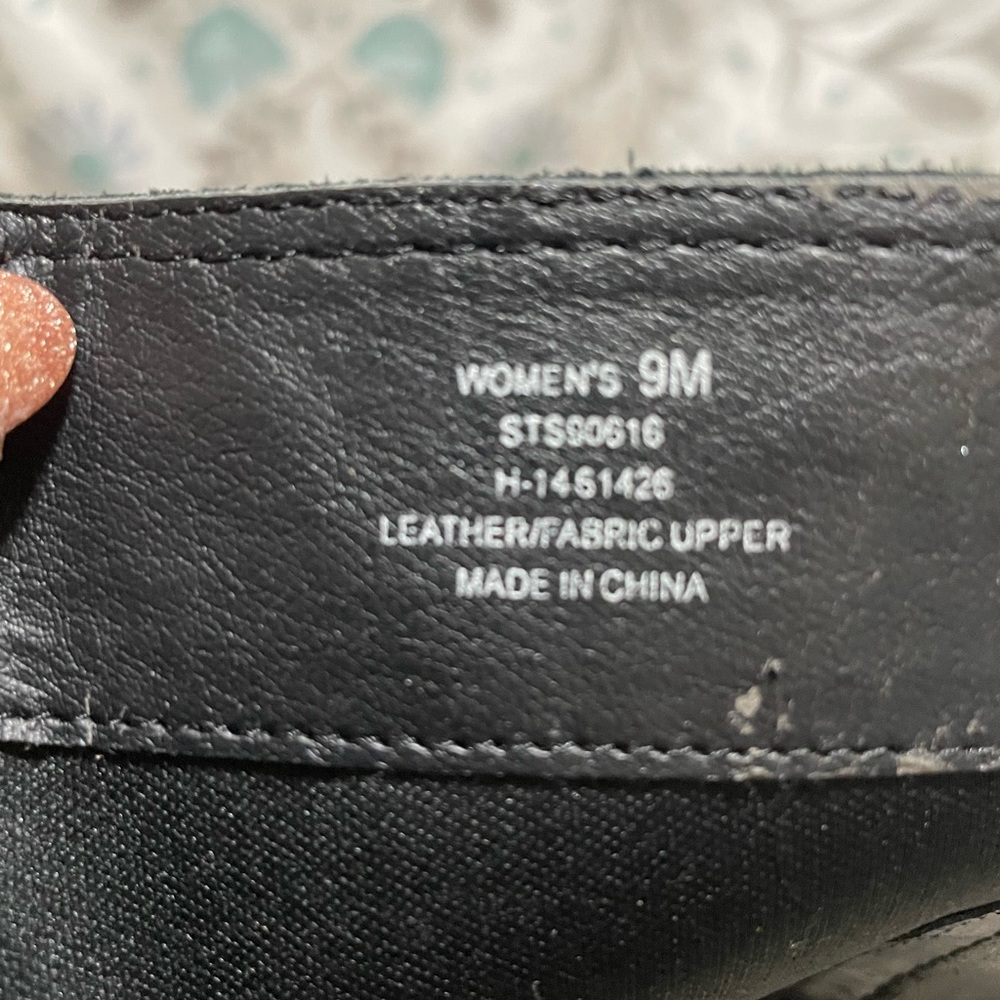 Sperry Black Leather Knee-High Boots - Picture 8 of 10